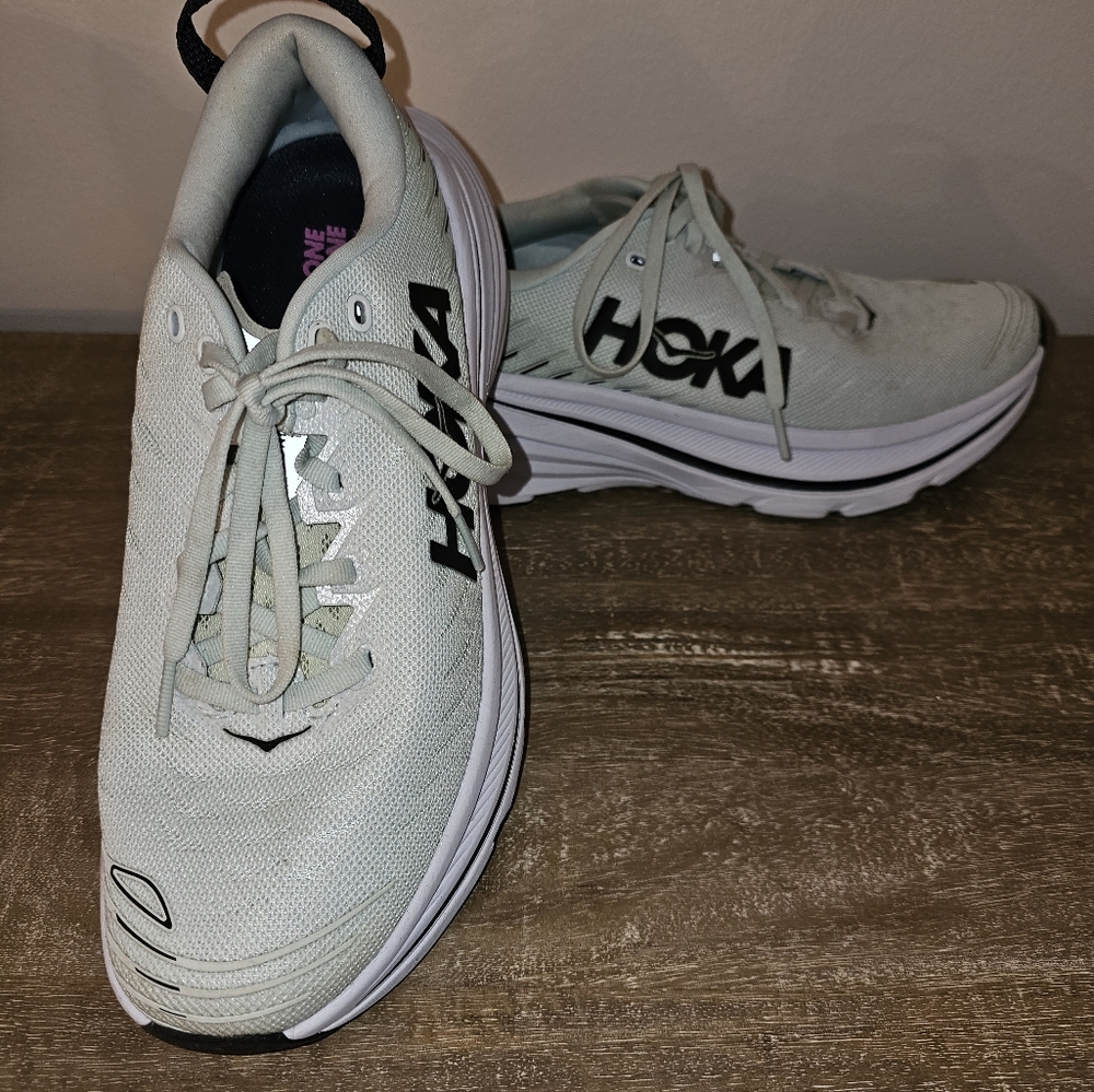 Hoka One Bondi X Blue Glass/Billowing Sail Women's Size 8.5 B